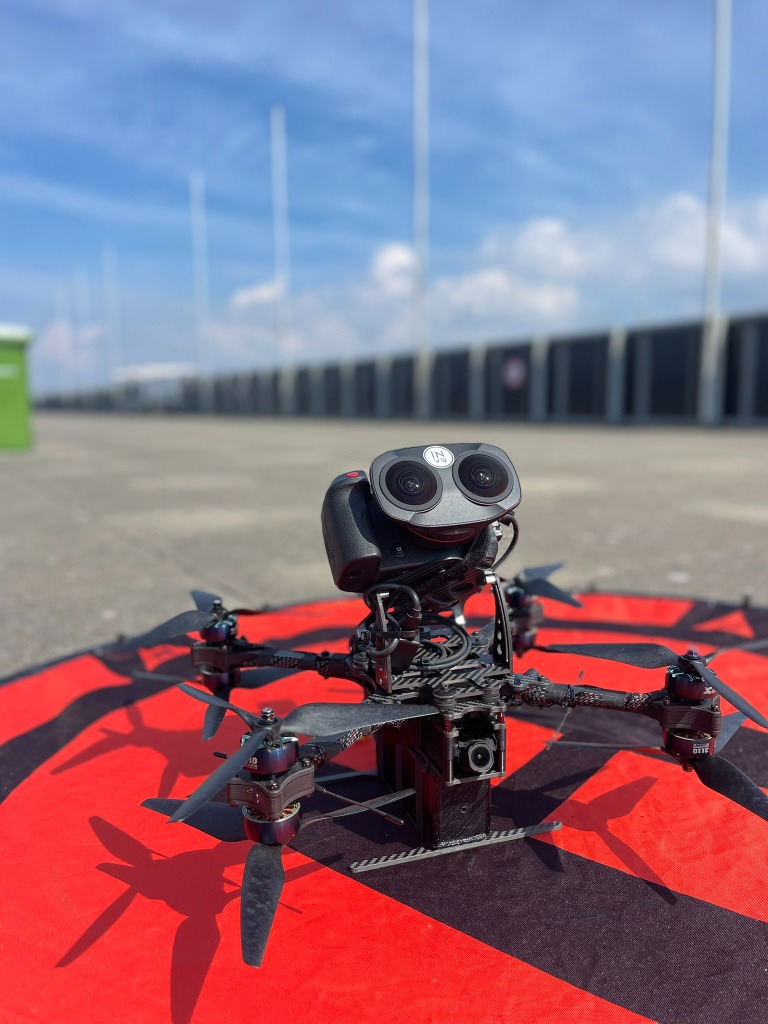 360 FPV Drone Close up - BOSS x AMF1